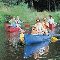 Canoe touring in the County of Bentheim
